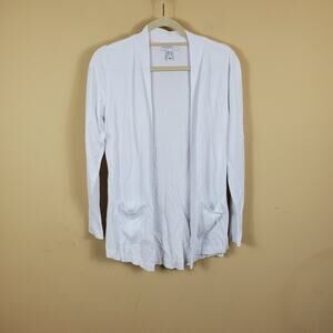 Isaac Mizrahi Liz White Cardigan Women's Size XS